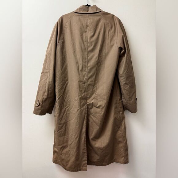 London Fog Trench Coat Size 40 X-Long - Picture 6 of 6